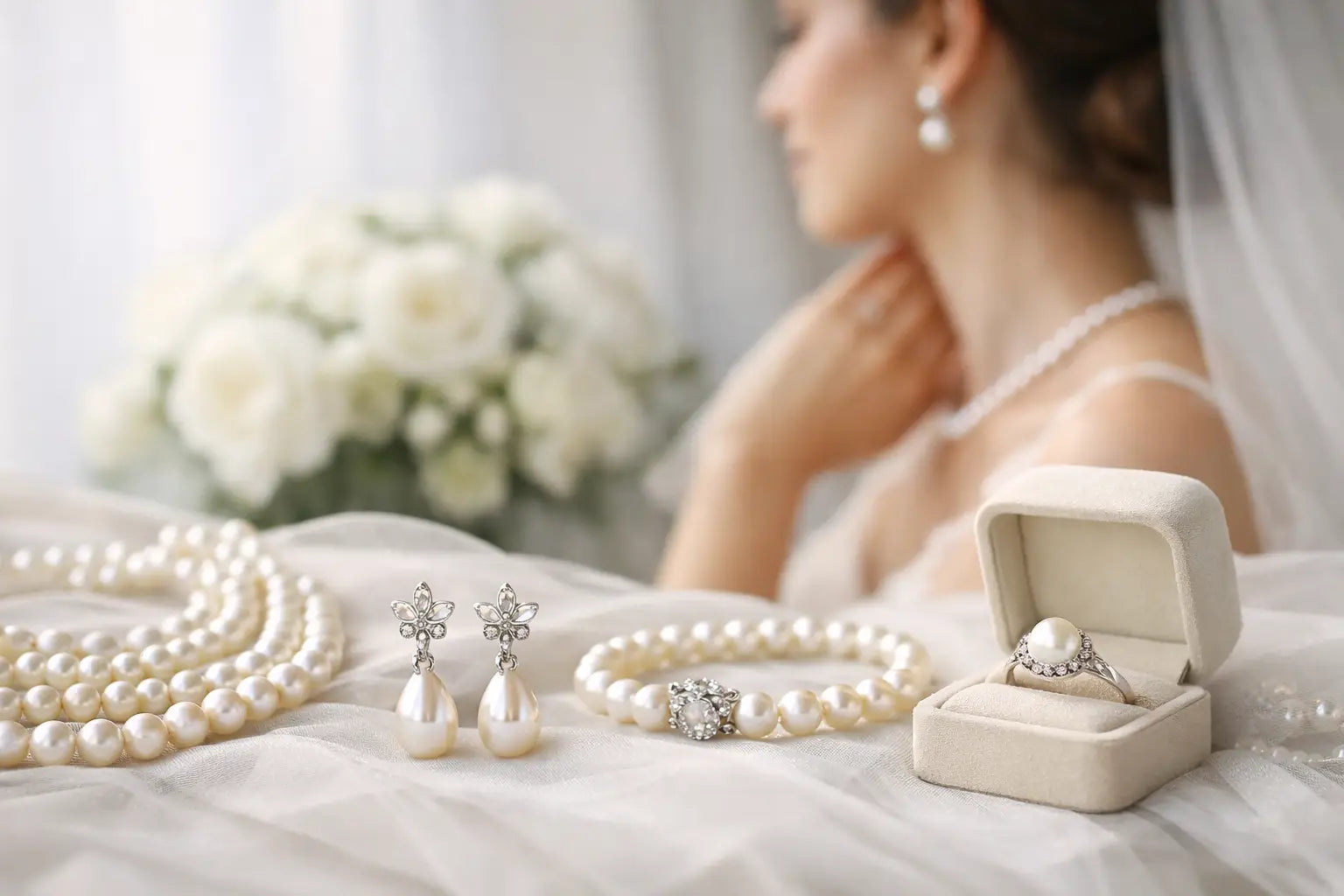 Pearl Bridal Jewellery Guide for Your Wedding