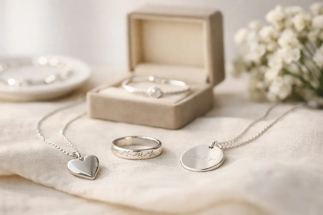 How to Personalise Silver Jewellery Beautifully