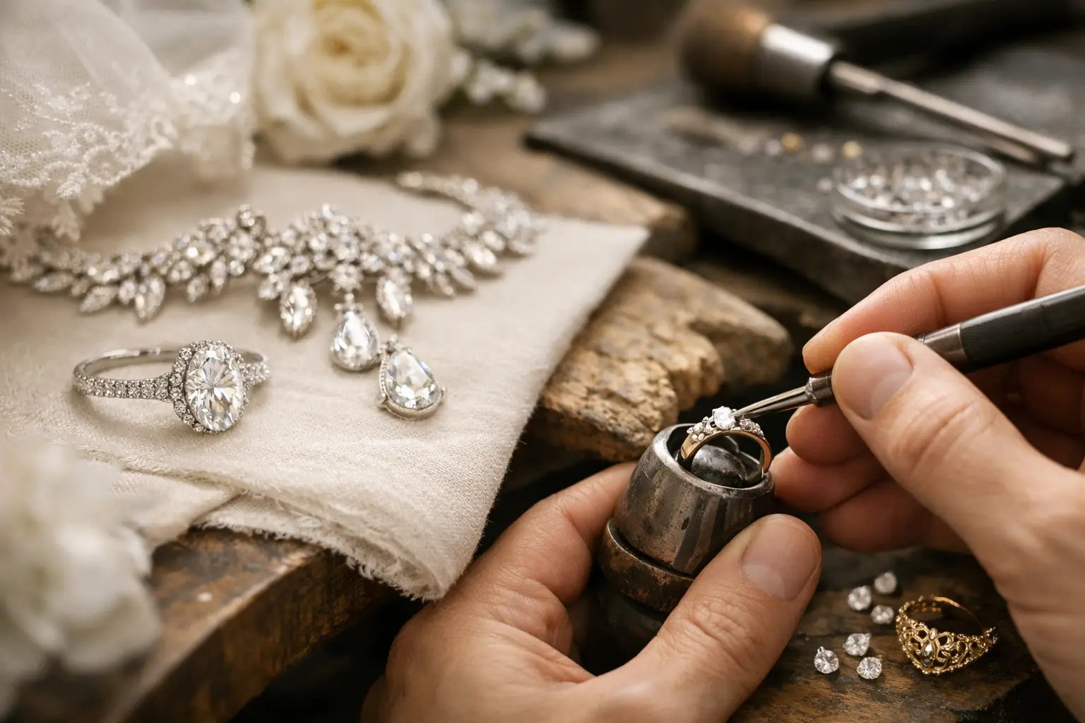 Why Choose Handcrafted Bridal Jewellery?