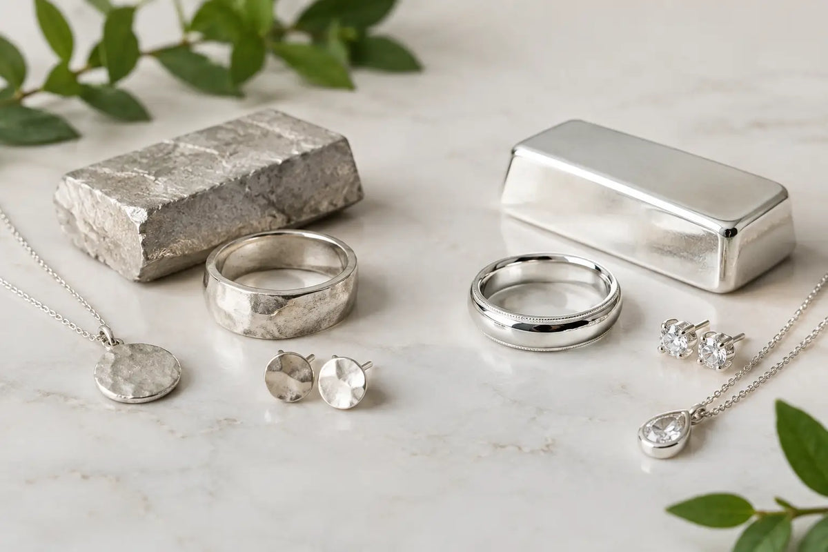 Eco Silver vs Sterling for Handmade Jewellery