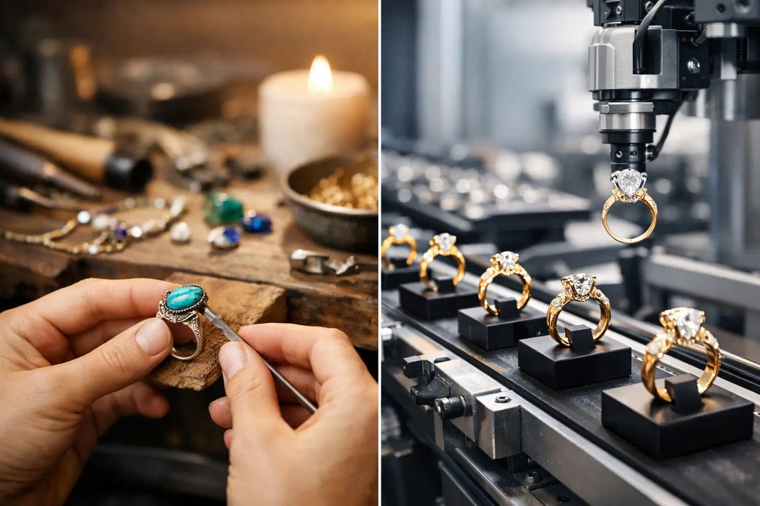 Handmade Jewellery vs Mass Produced Jewellery