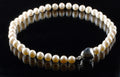 Large White Freshwater Pearl Necklace and Heart Sterling Silver Clasp