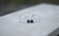 Freshwater Pearl and Sterling Silver Stud Earrings